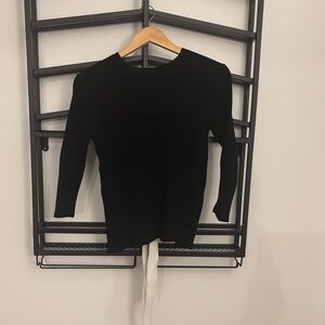 Maje Elegant Black Knit Top
